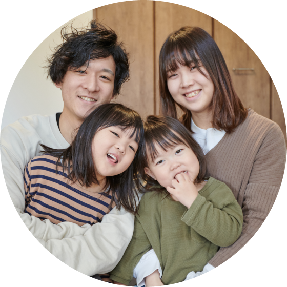 開放感、多彩な動線、充実の収納
 お子さまとの新生活を楽しむ住まい